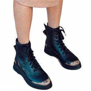 Steve Madden Farley Leather LaceUp Boots
